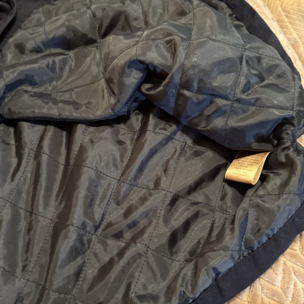 St Johns Bay Mens 2X Shirt Jacket Black Insulated Outdoors Activewear Workwear - Picture 8 of 10